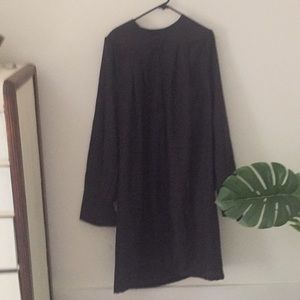 Black Master Graduation Gown